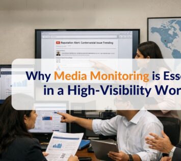 Media monitoring as a strategic necessity providing real-time intelligence for modern organizations