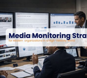 Media monitoring strategy delivering real-time intelligence for modern organizations