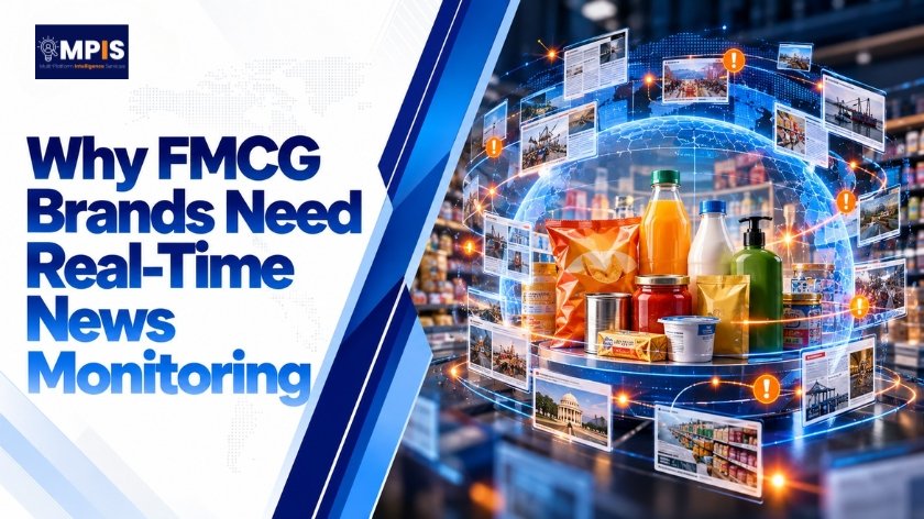 Why FMCG Brands Need Real-Time News Monitoring - MPIS